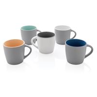 TAZZA IN CERAMICA CON INTERNI COLORATI